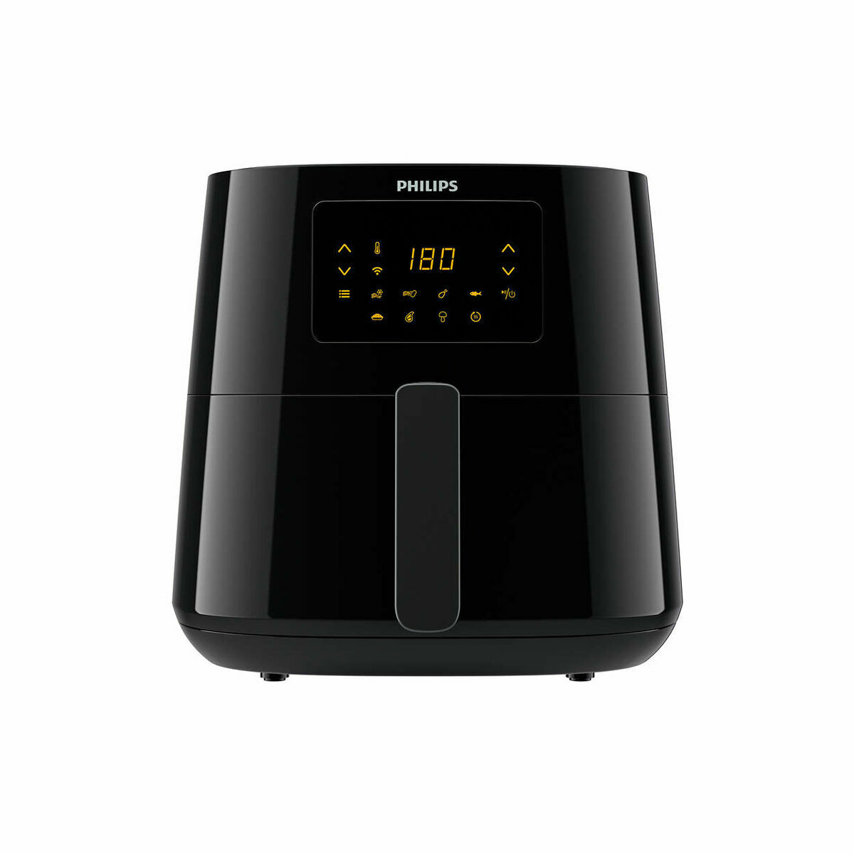 Friggitrice ad Aria Philips HD9280/70 Nero Argentato 2000 W 6,2 L