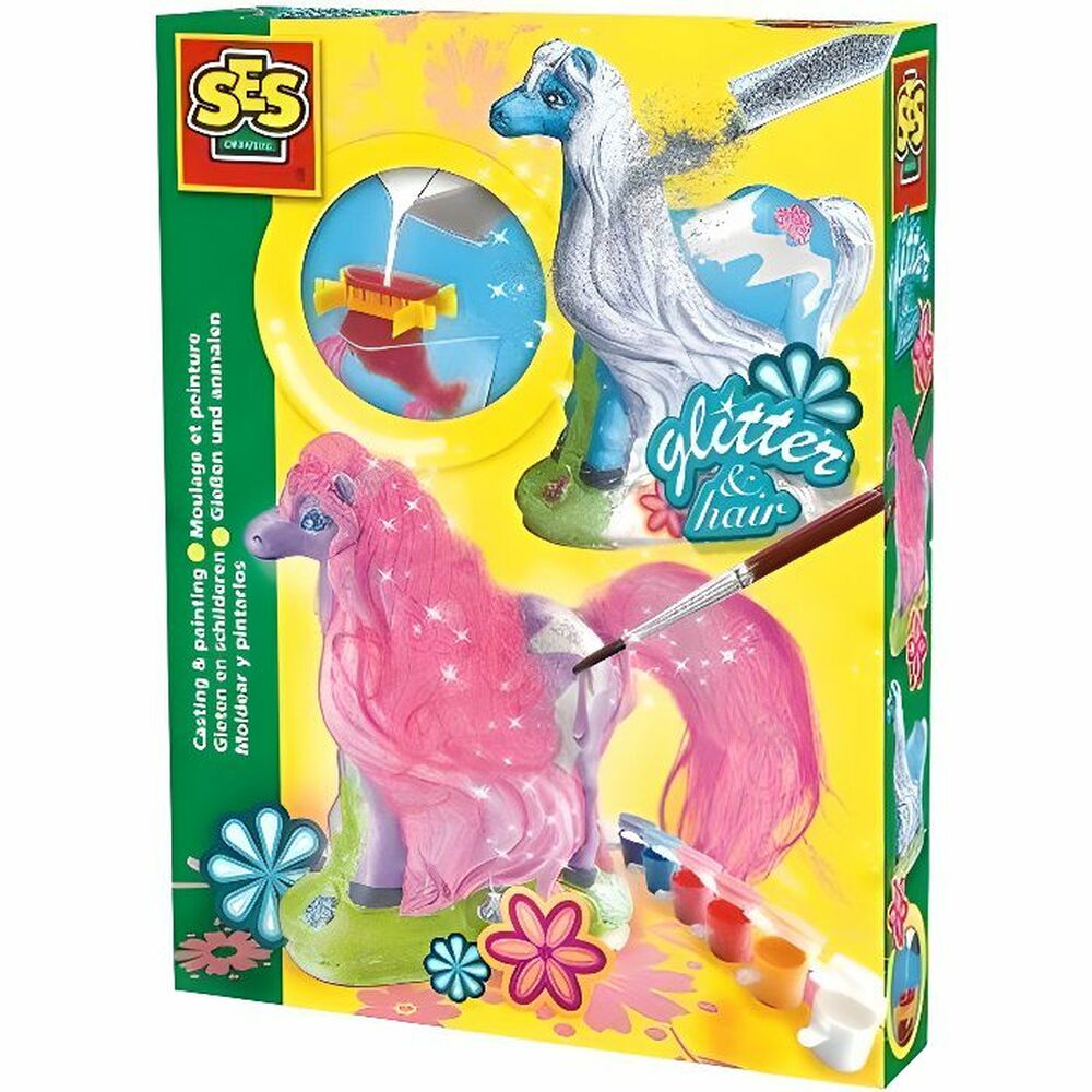 Crayons de couleur SES Creative Cast and paint Horse with mane