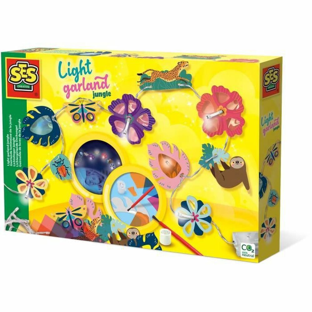 Jeu Peinture et Couleur SES Creative Jungle Fairy Lights	