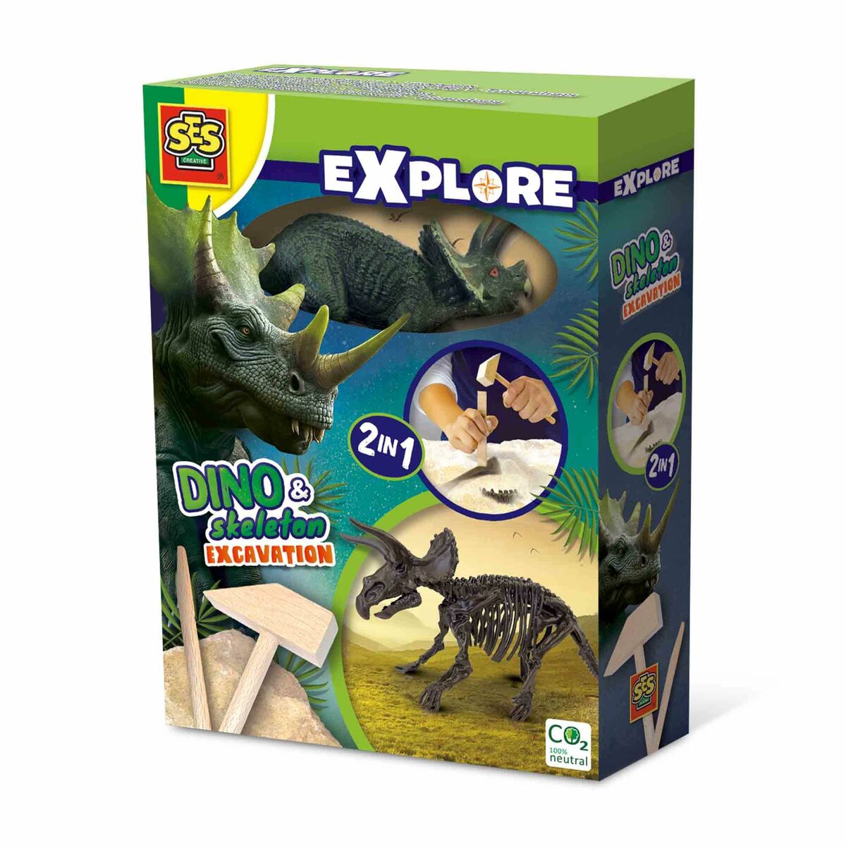 Παιχνίδι Ανασκαφής SES Creative Triceratops