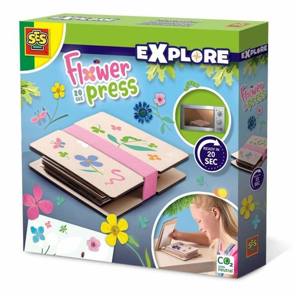 Prensado de flores