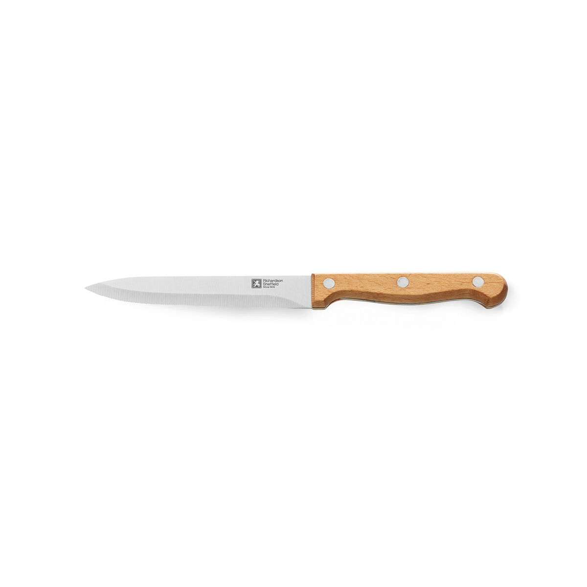 Couteau à éplucher les légumes Richardson Sheffield Artisan Naturel Métal Acier inoxydable 12,5 cm