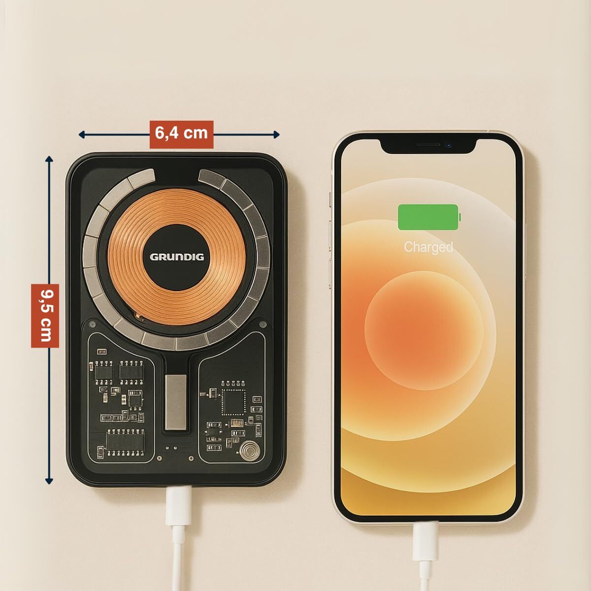 Picture of Powerbank Grundig Transparent 5000 mAh