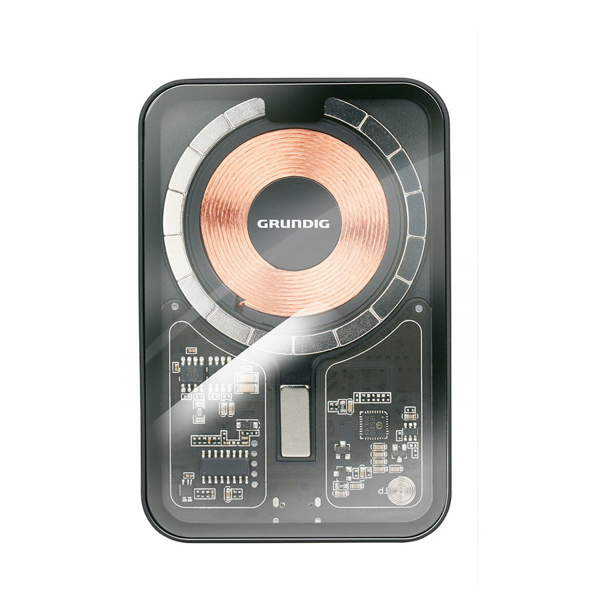 Powerbank Grundig Transparent 5000 mAh Picture of Powerbank Grundig Transparent 5000 mAh