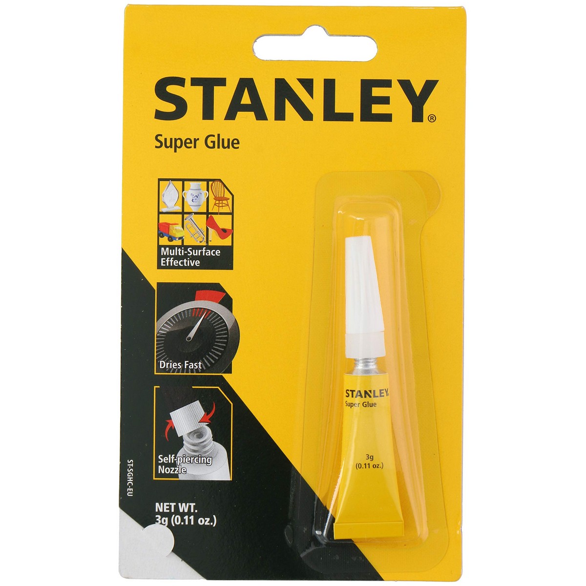 Instant Adhesive Stanley Fast drying 3 gr