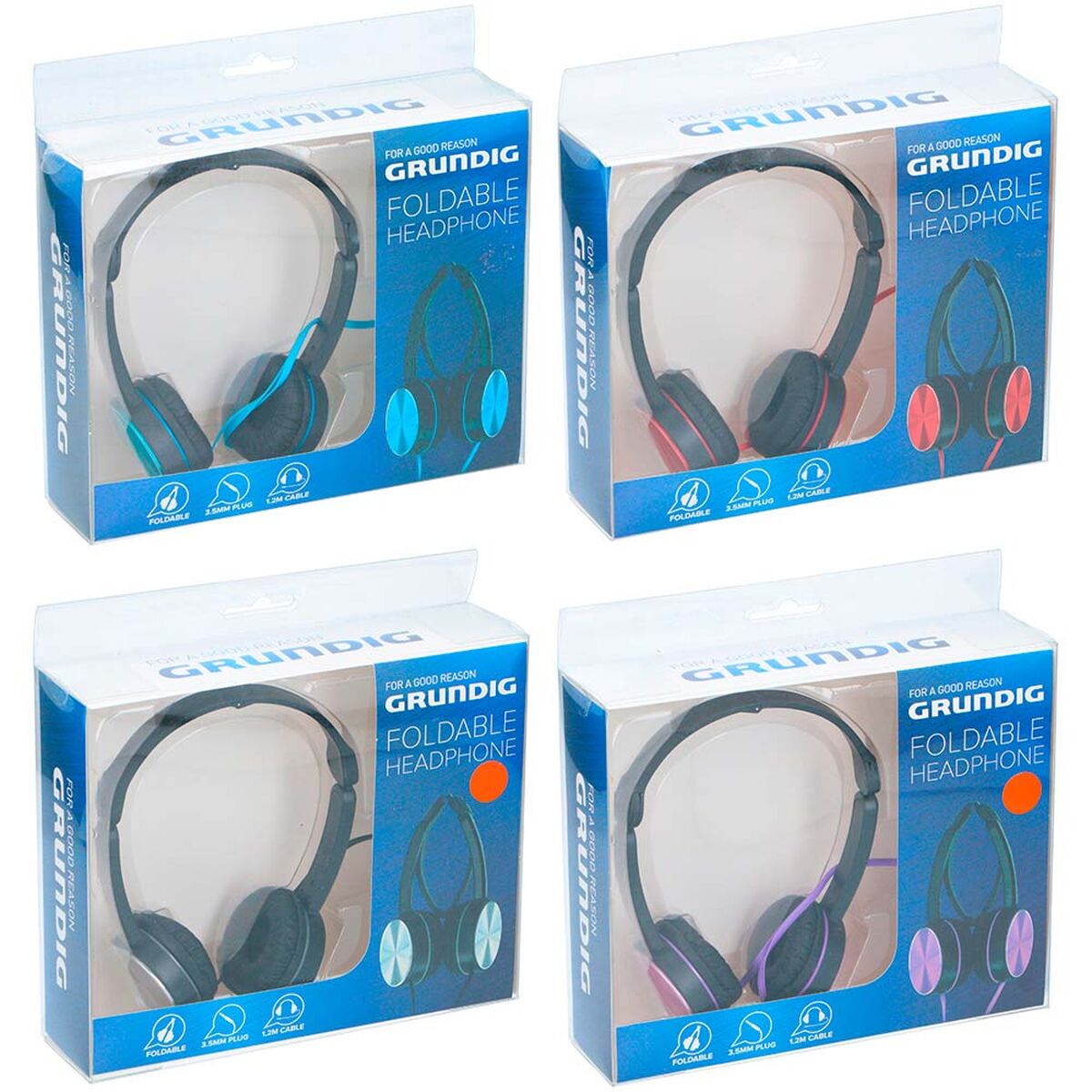Afbeeldingen van Foldable Headphones Grundig