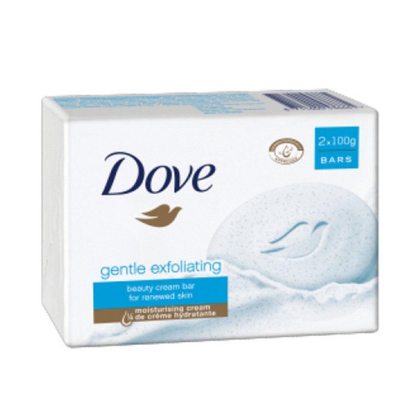 Sæbesæt Gentle Exfoliating Dove (2 pcs)
