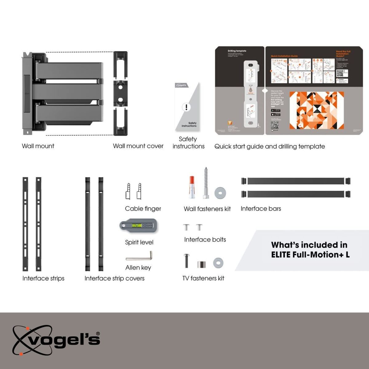 Picture of TV Mount Vogel's TVM5645 NEGRO 40" 35 kg