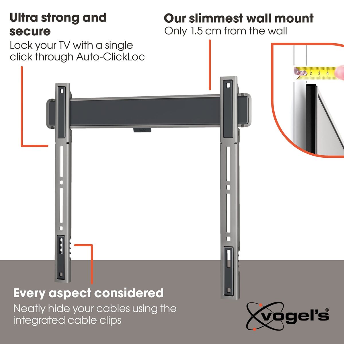 Picture of TV Mount Vogel's TVM5405 NEGRO 32" 50 kg