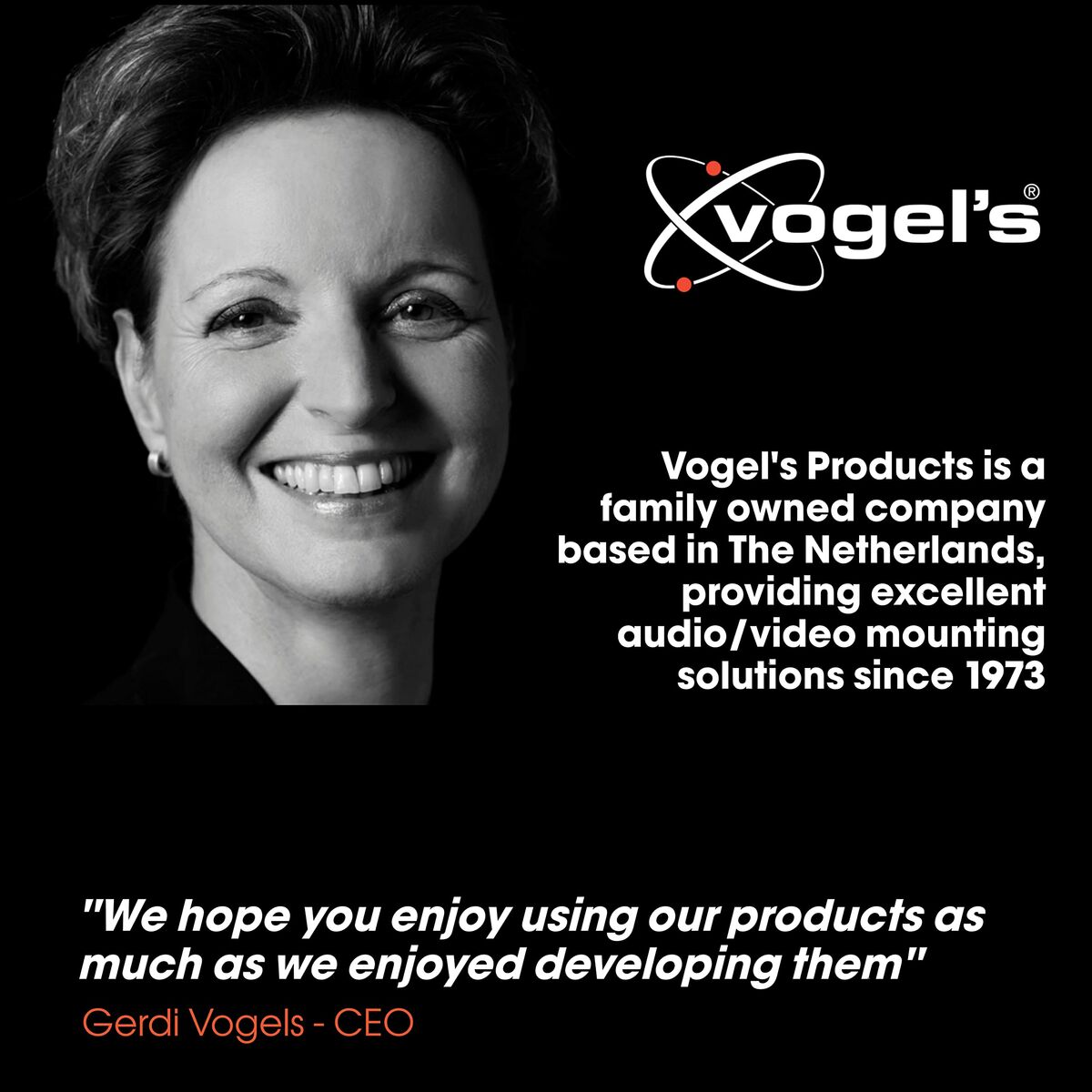 Picture of TV Mount Vogel's TVM5855 NEGRO 55" 100"