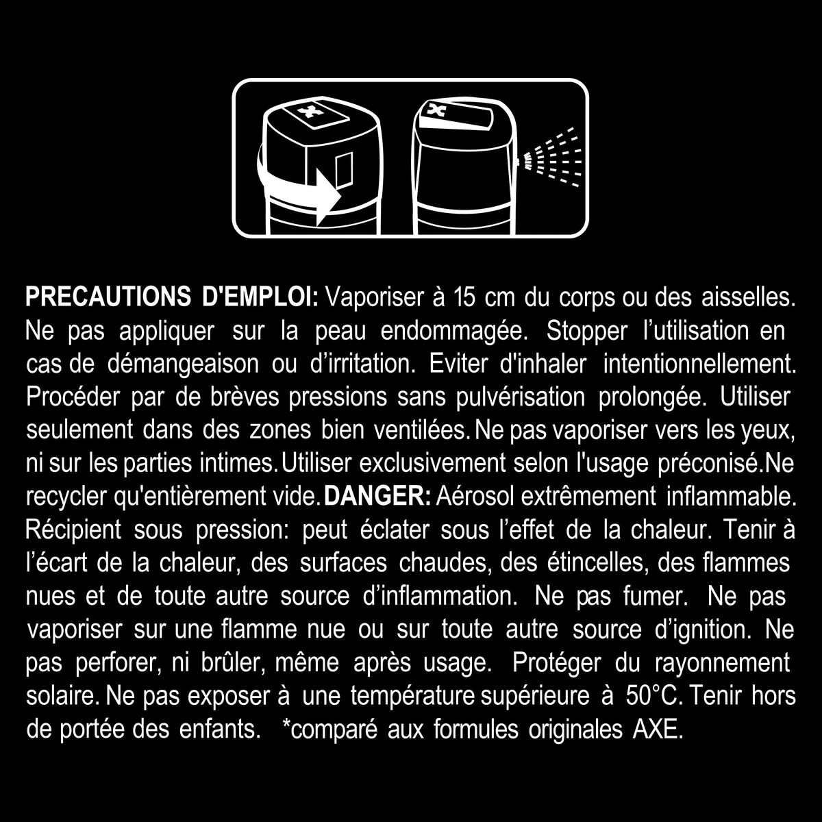 Deospray Axe Apollo 150 ml 3 Stücke - Thumbnail 3