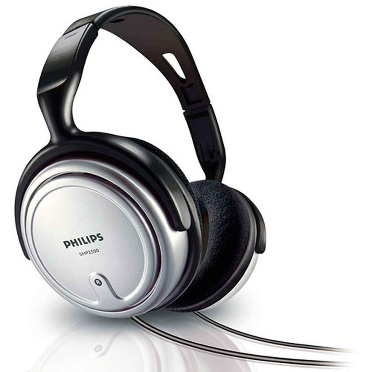 Bild von Headphones with Microphone Philips SHP2500/37 Black Grey With cable