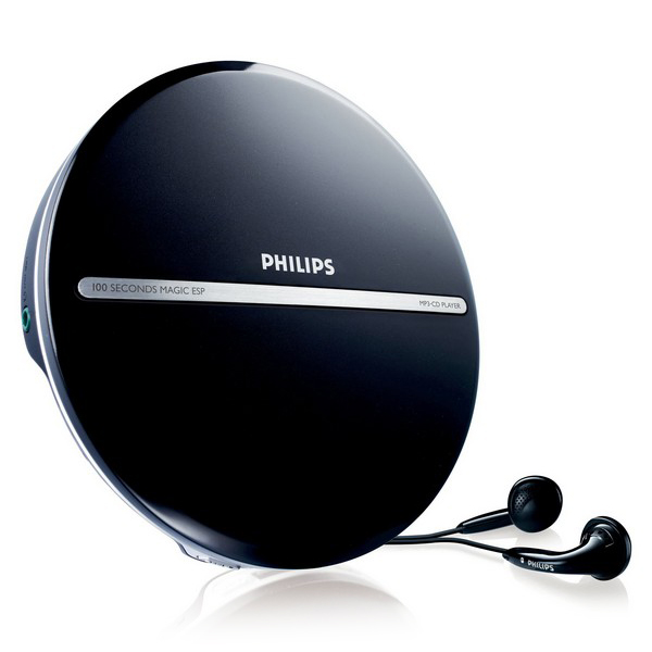 Discman MP3 Philips EXP2546/12 LCD (3.5 mm) Negro