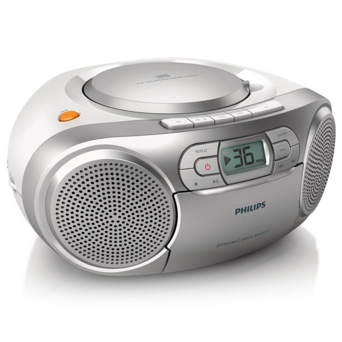 Afbeeldingen van Radio cassette Philips AZ127/12 FM 2W Silver