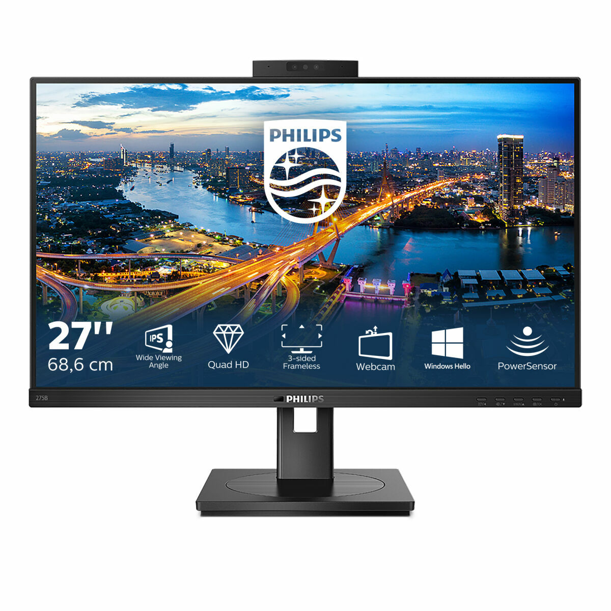 Image de Monitor Philips 275B1H/00 27" 2K 75 Hz