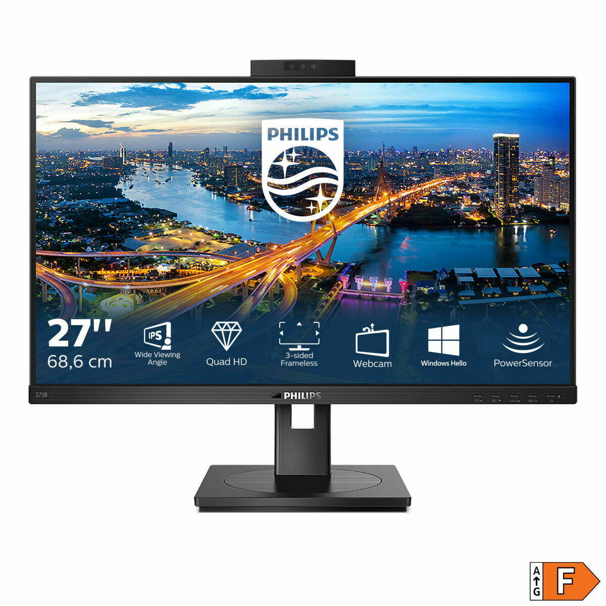 Image de Monitor Philips 275B1H/00 27" 2K 75 Hz