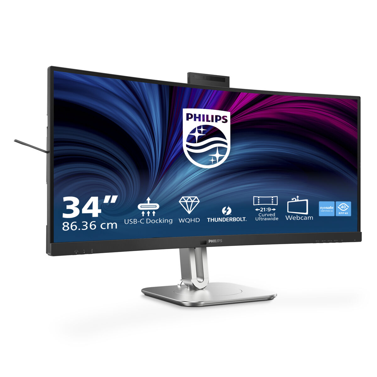 Afbeeldingen van Monitor Philips 34B2U6603CH/00 34" Wide Quad HD
