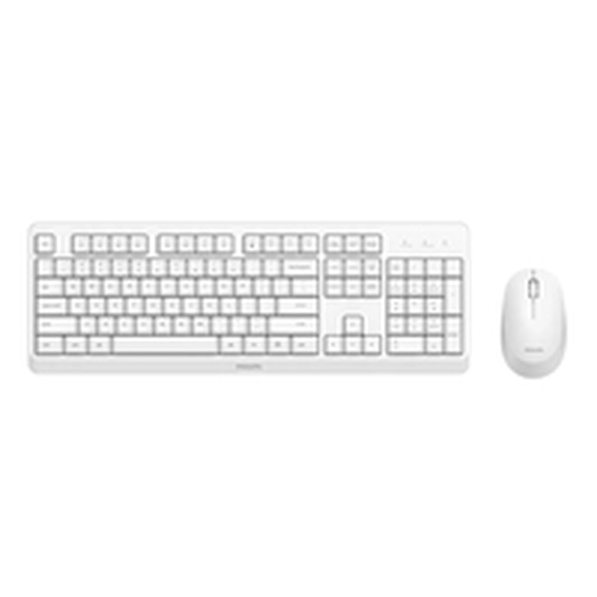 Bild von Keyboard and Wireless Mouse Philips SPT6307WL/16 White Qwerty US