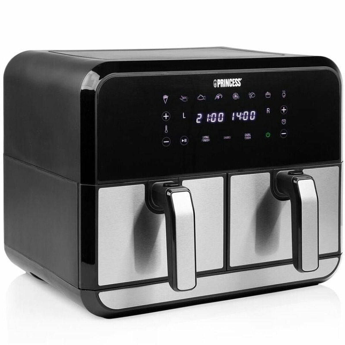 Friteuse à Air Princess 182074 2400 W Noir 8 L