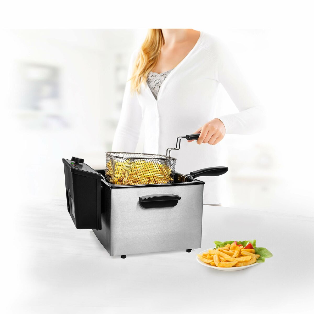 Frituurmachine Princess 01.185000.01.001FREIDORA Grijs Zilverkleurig 5 L