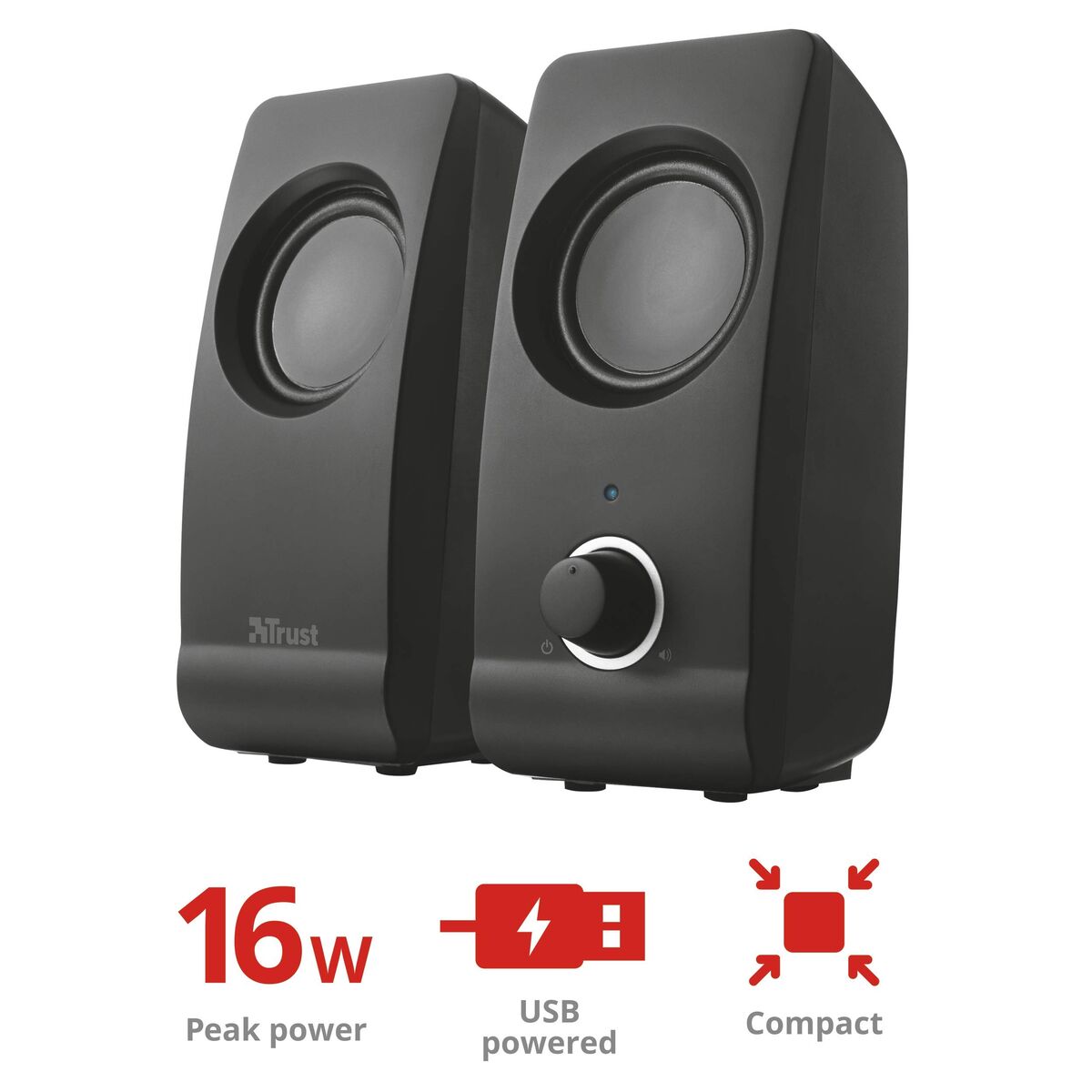 Bild von PC Speakers Trust Remo 2.0 Black