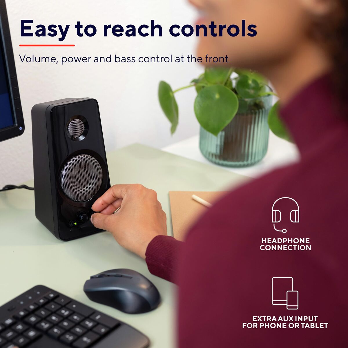 Bild von PC Speakers Trust Tytan Black 18 W 4 W 36 W