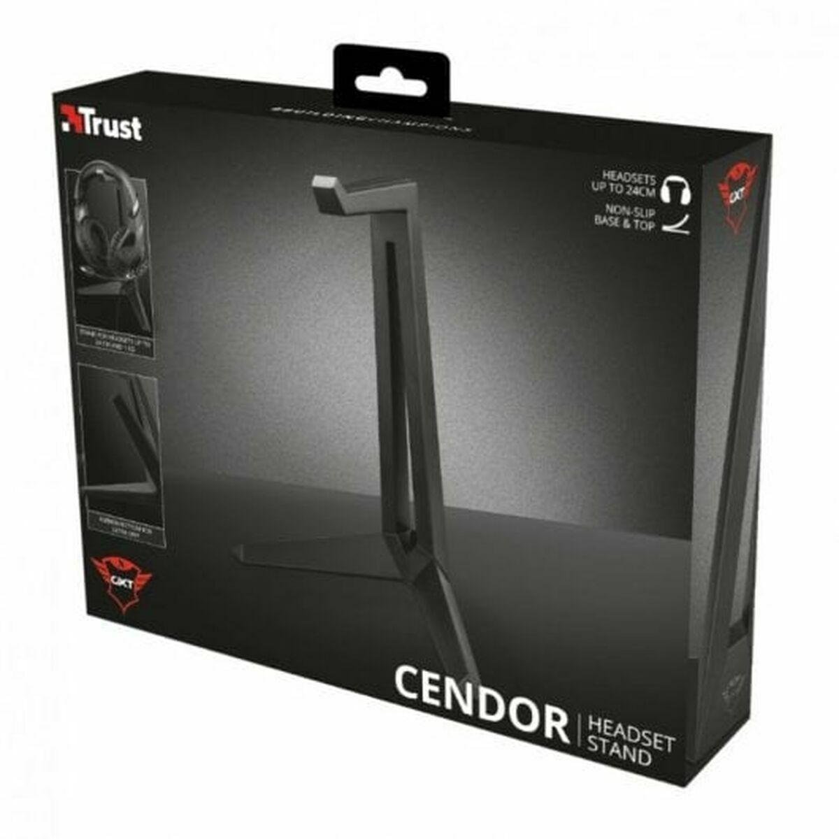 Afbeeldingen van Headphones Trust GXT 260 Cendor Black