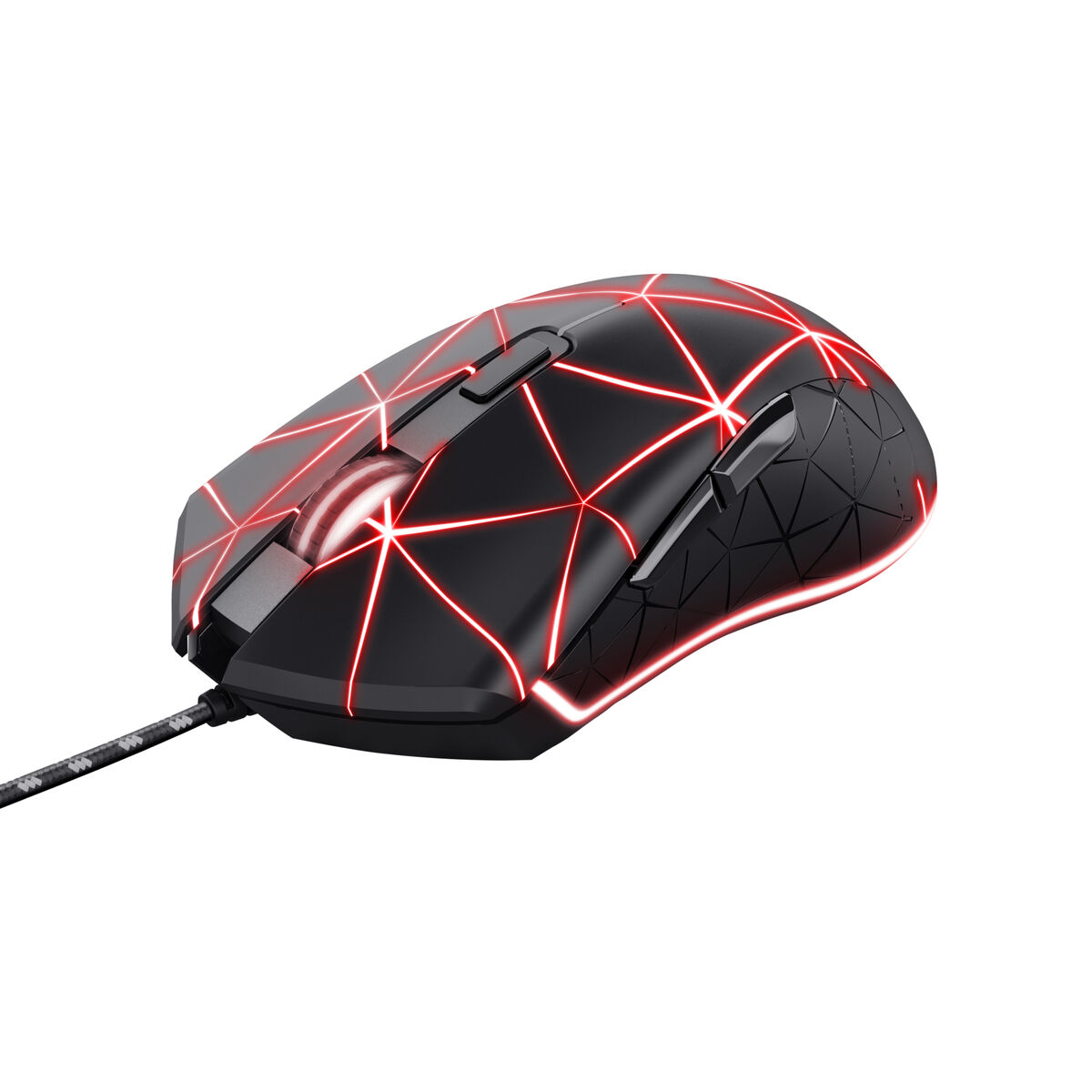 Picture of Gaming Mouse Trust GXT 133 Locx 4000 dpi Black Red