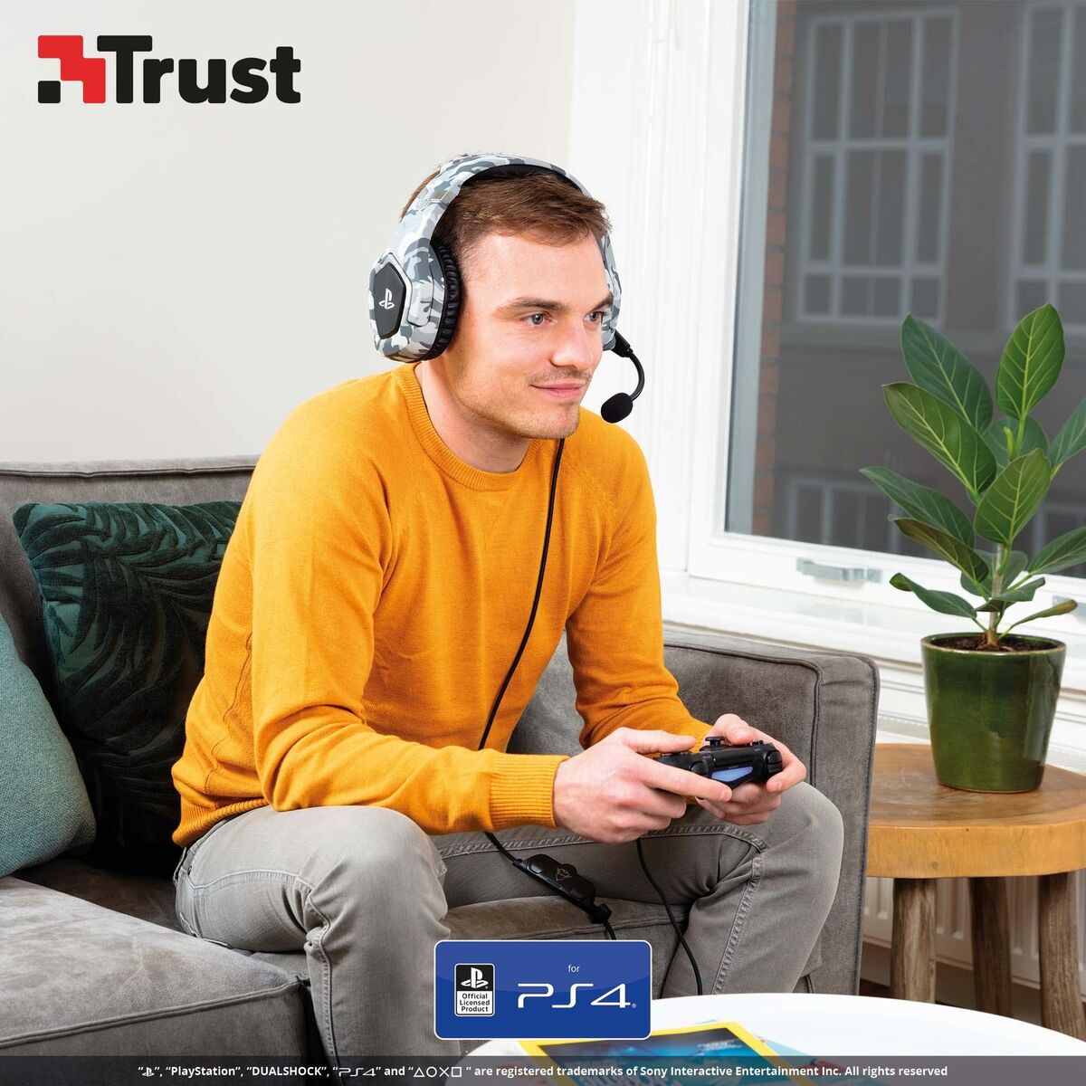 Afbeeldingen van Wireless Headphones Trust 23531 GXT488 Grey