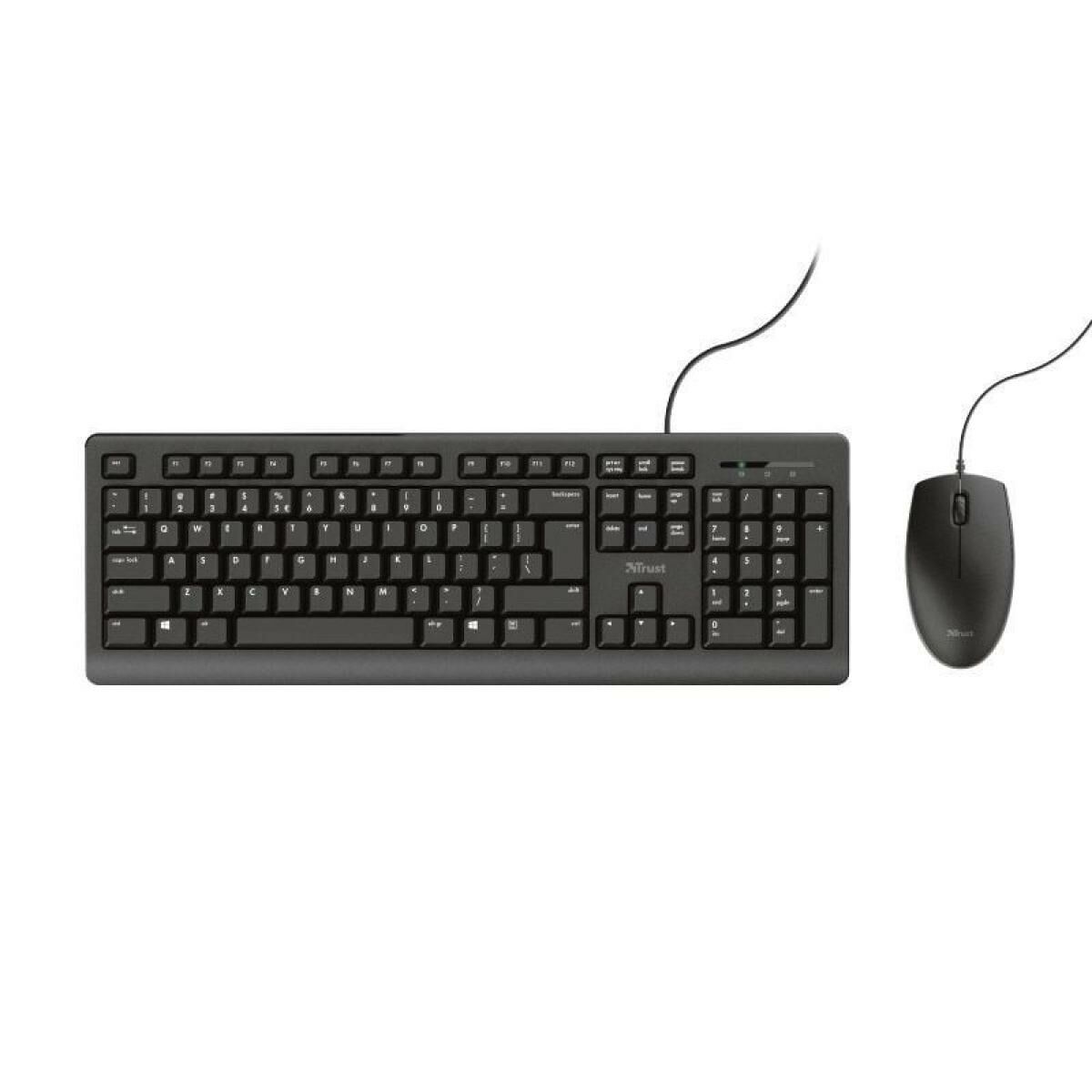 Bild von Keyboard Trust TKM-250 Black Spanish Qwerty