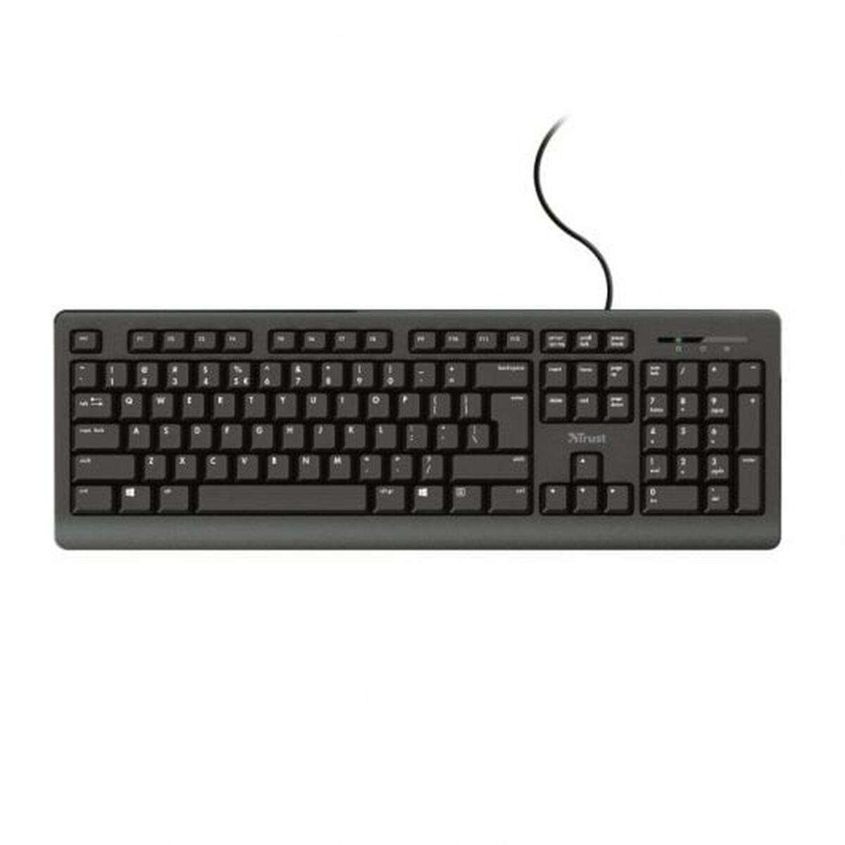 Bild von Keyboard Trust TK-150 Black Spanish Qwerty