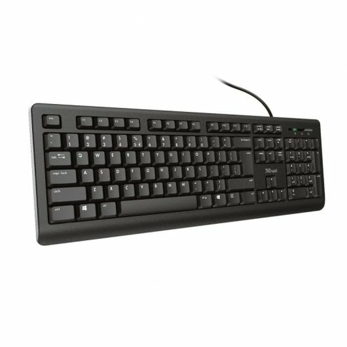 Picture of Keyboard Trust 23982 Black Spanish QWERTY