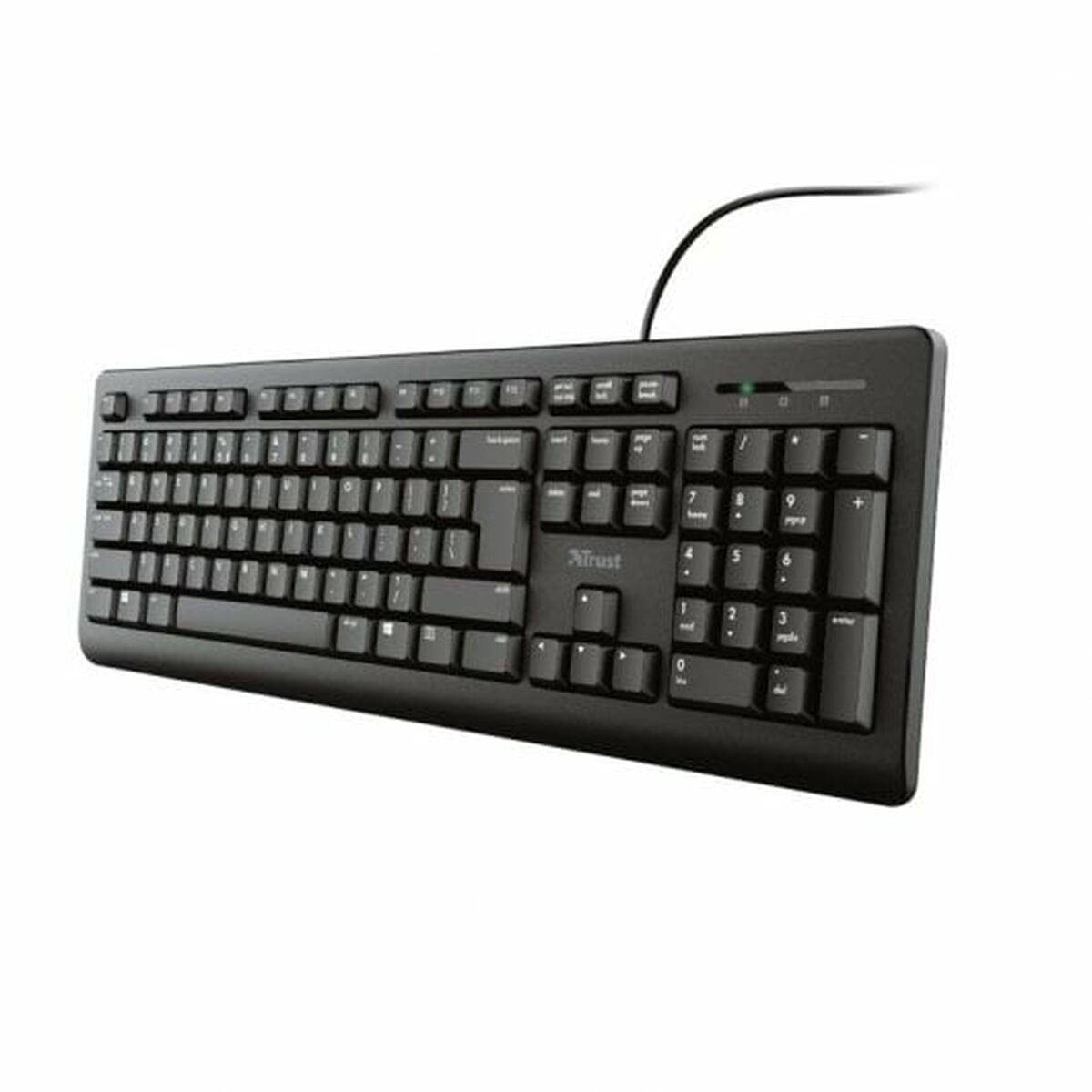 Picture of Keyboard Trust 23982 Black Spanish QWERTY