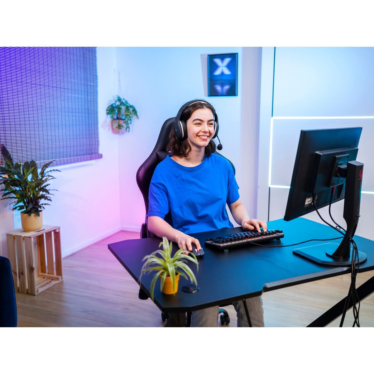 Bild von Gaming Keyboard Trust 24407 GXT834 Black