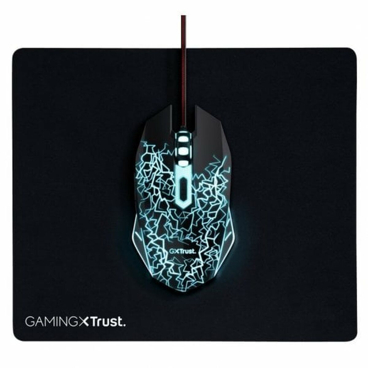 Bild von Mouse Trust 24752 Black 4000 dpi Mouse Mat