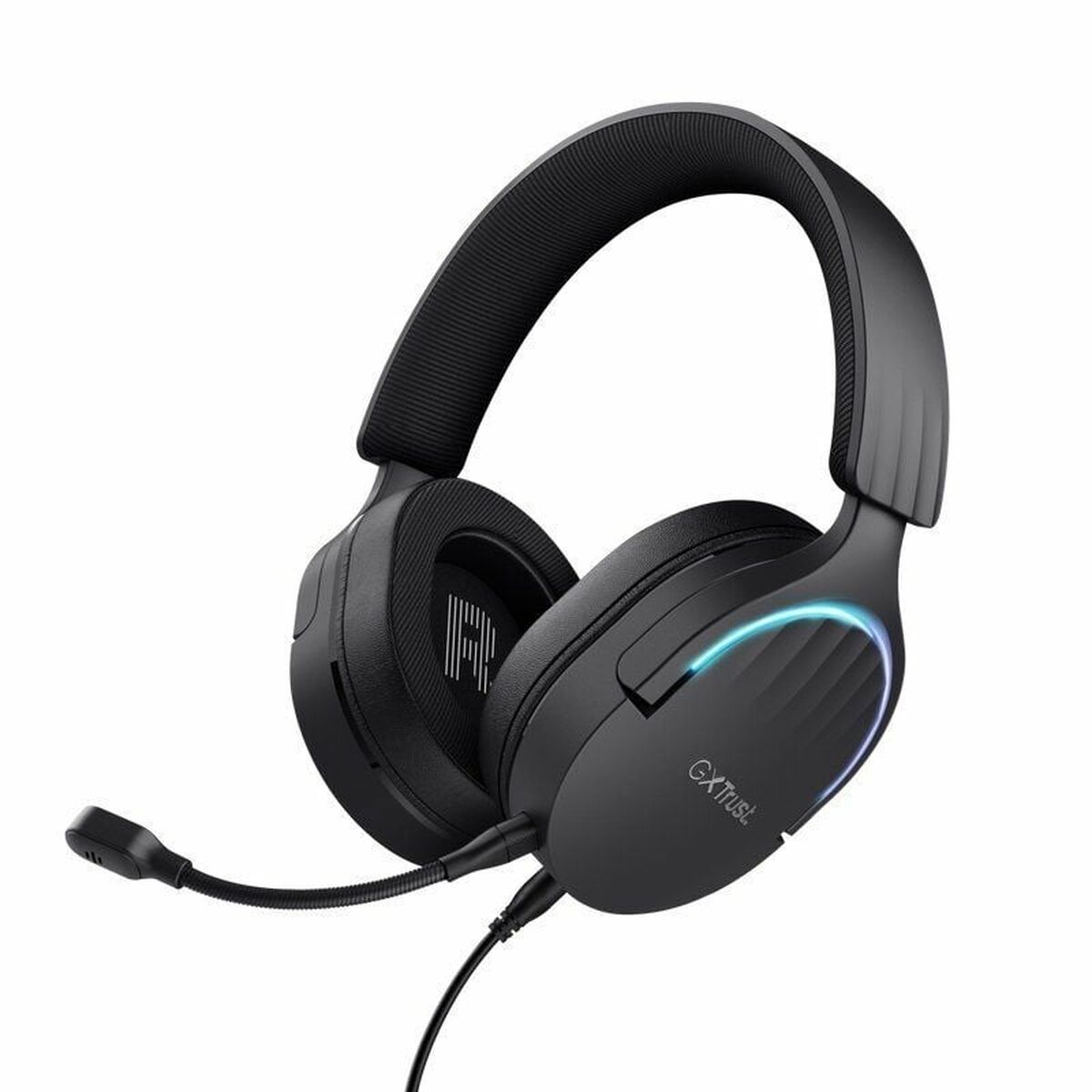 Bild von Gaming Headset with Microphone Trust GXT 490 Black Multicolour