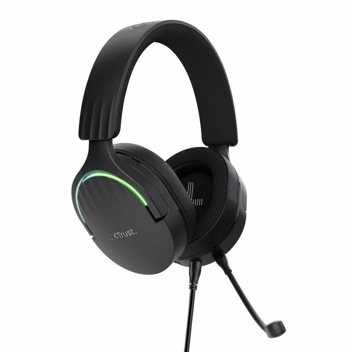 Bild von Gaming Headset with Microphone Trust GXT 490 Black Multicolour