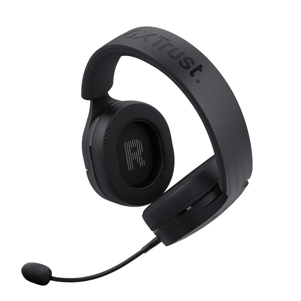 Gaming Headset with Microphone Trust GXT 490 Black Multicolour