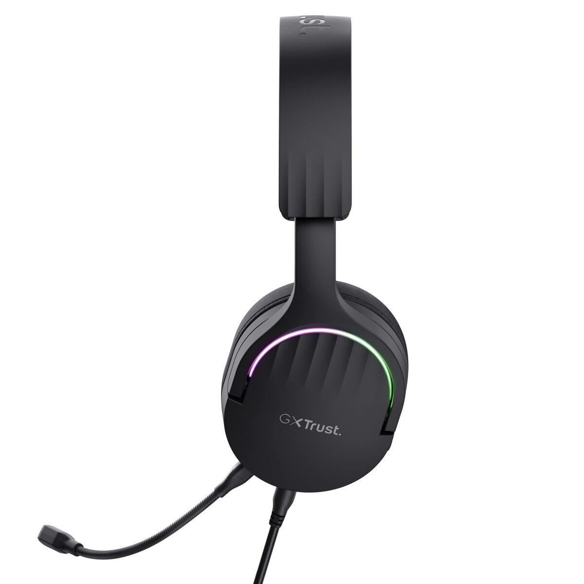 Gaming Headset with Microphone Trust GXT 490 Black Multicolour
