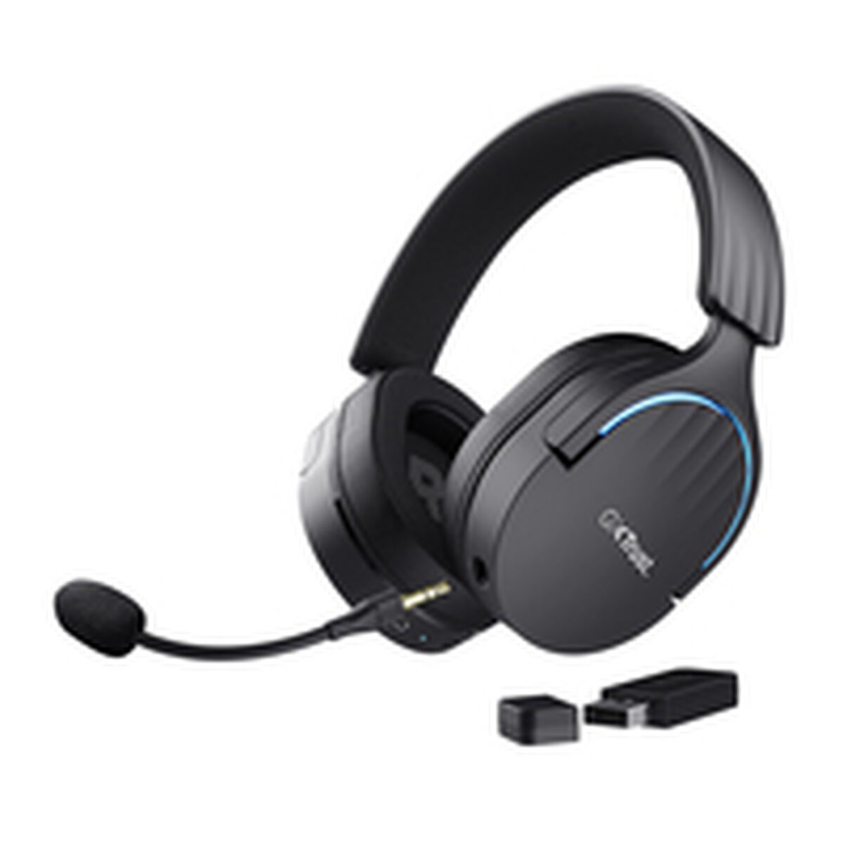 Headphones with Microphone Trust GXT 491 Fayzo Black