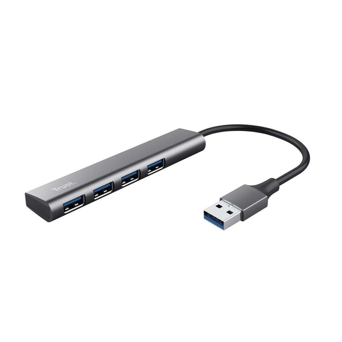 Picture of USB Hub Trust 24947 Grey Black/Grey (1 Unit)
