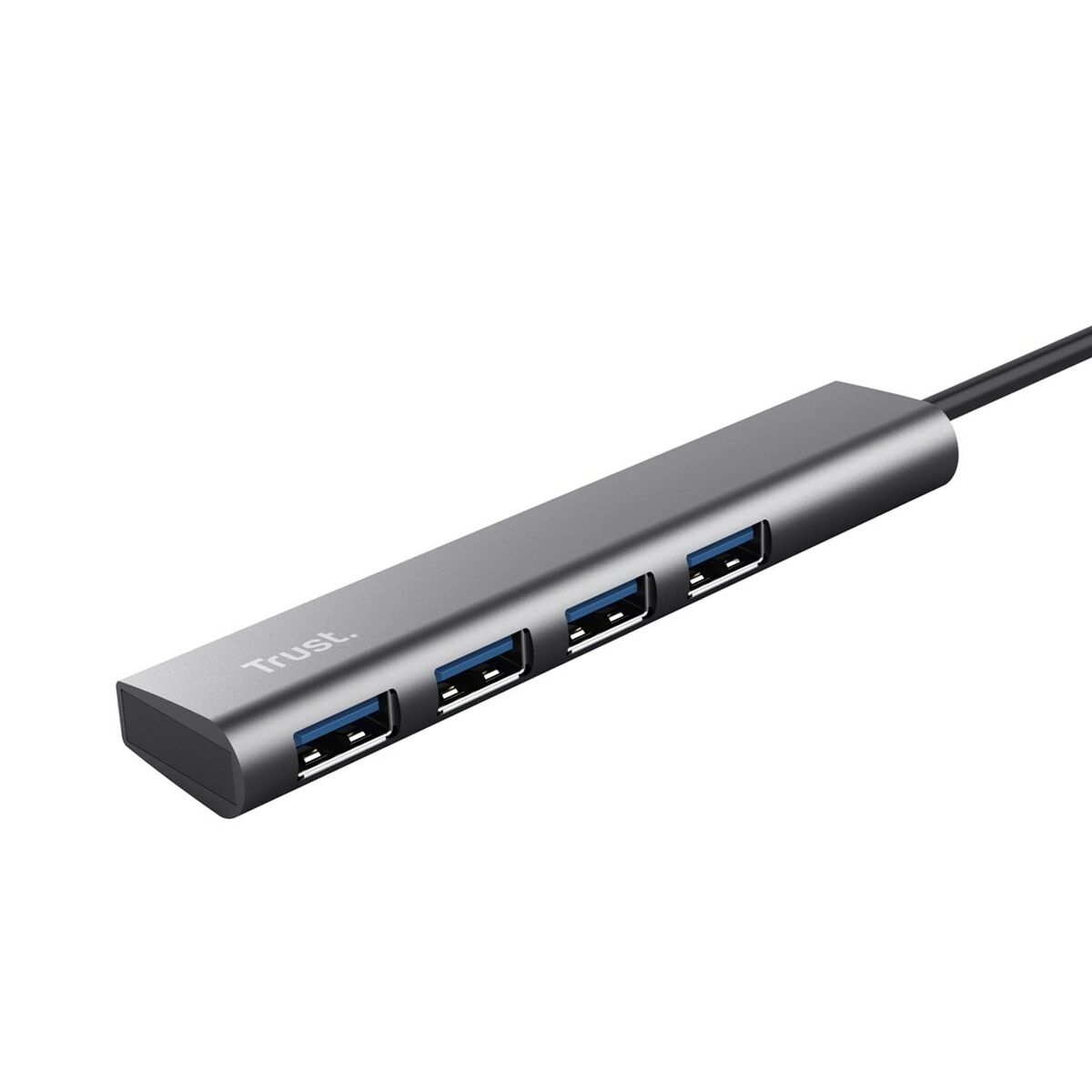 Picture of USB Hub Trust 24947 Grey Black/Grey (1 Unit)