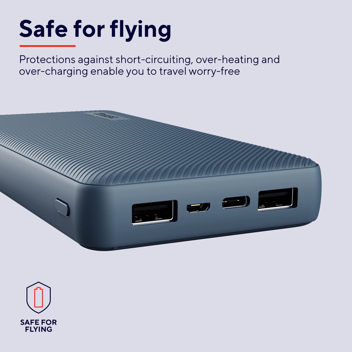 Powerbank Trust 25026 Mėlyna 20000 mAh