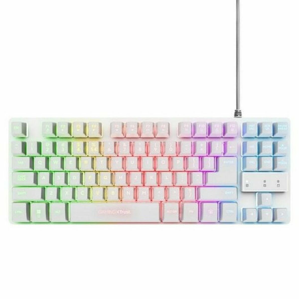 Afbeeldingen van Keyboard with Gaming Mouse Trust 25233 GXT794W
