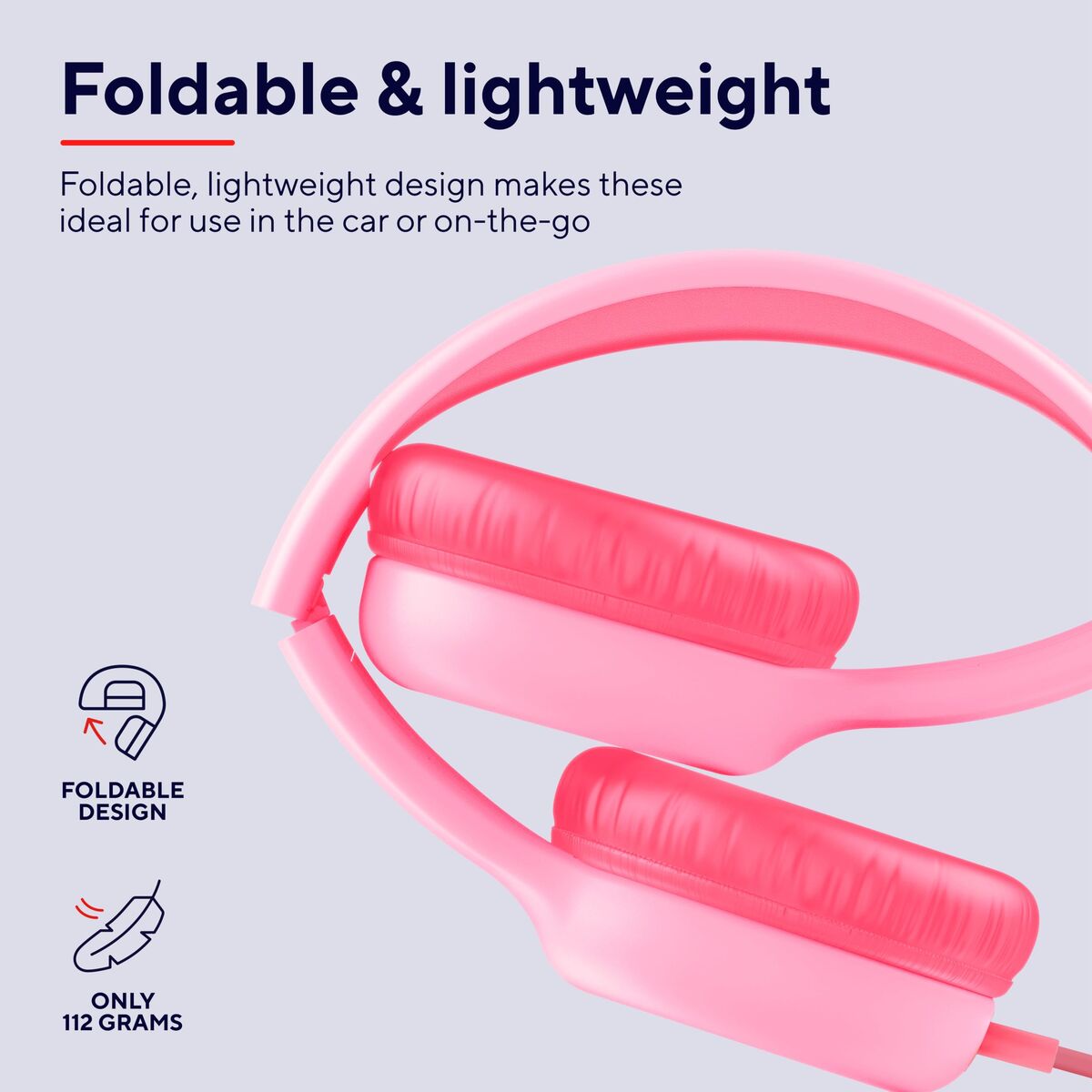 Bild von Headphones Trust 25277 Pink