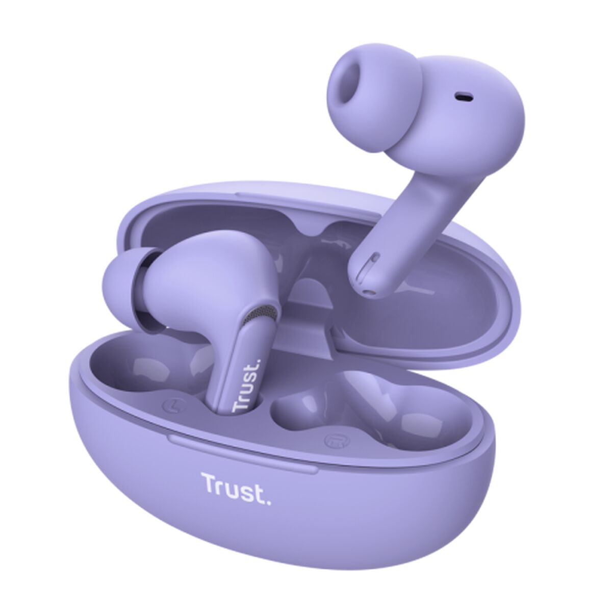 Picture of Wireless Earphones with Charging Case Trust Yavi Purple