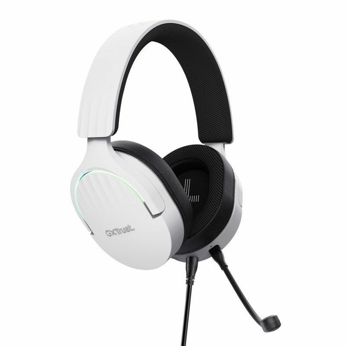 Afbeeldingen van Gaming Headset with Microphone Trust GXT 490 White Black Multicolour Black/White