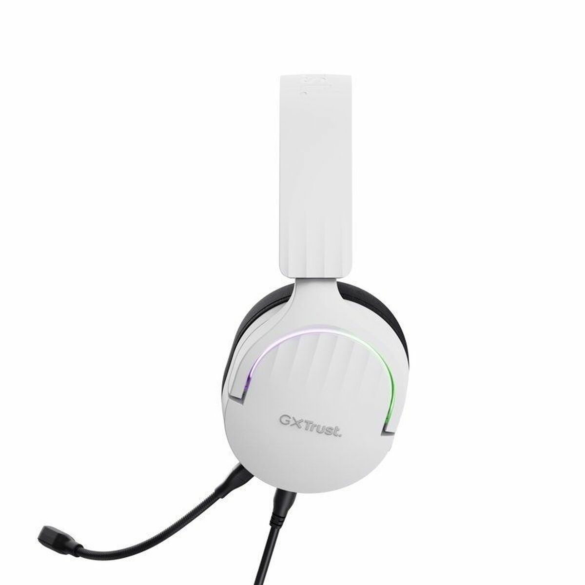 Afbeeldingen van Gaming Headset with Microphone Trust GXT 490 White Black Multicolour Black/White