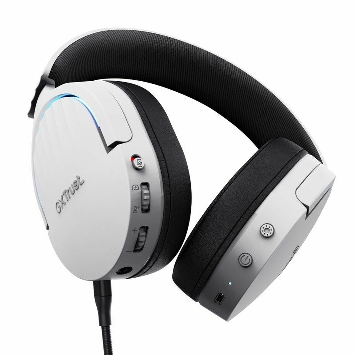 Bild von Gaming Headset with Microphone Trust GXT 491 White Multicolour