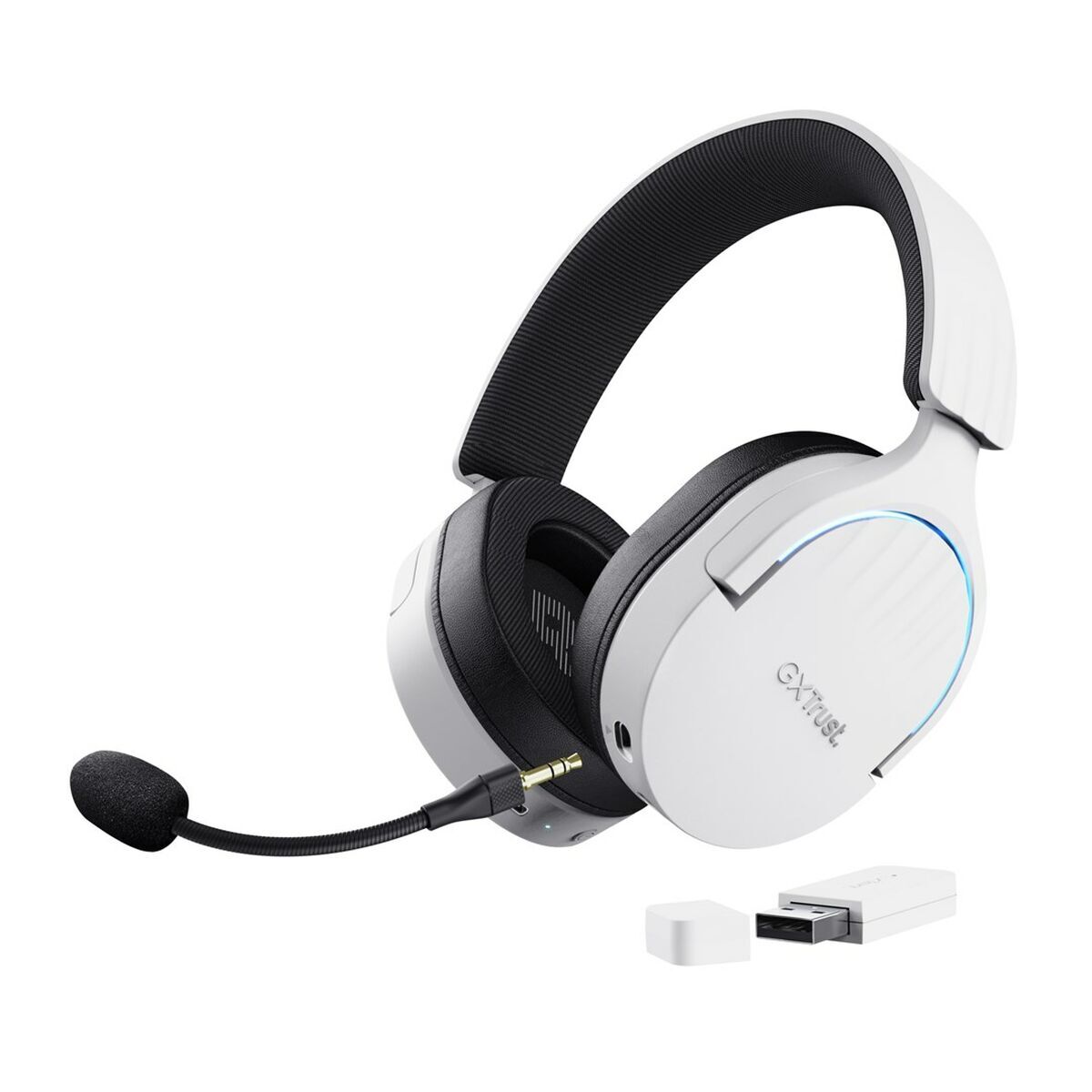 Bild von Gaming Headset with Microphone Trust GXT 491 White Multicolour